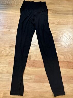 Aerie Offline Black High-Rise 7/8 Leggings Real me Sz S/P